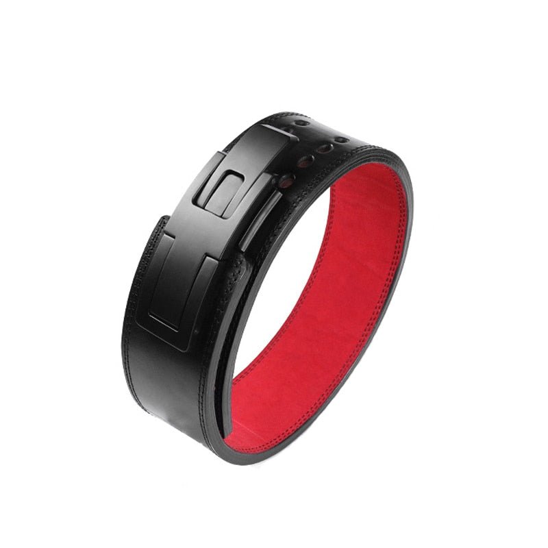 Cowhide Wide Weightlifting Belt