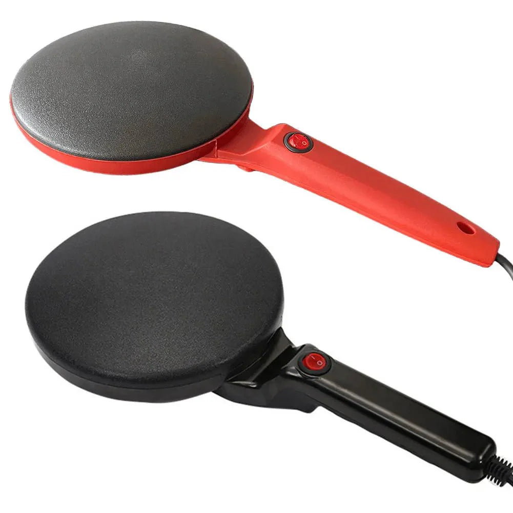 CrispWave: Electric Crepe Maker Non Stick Pan