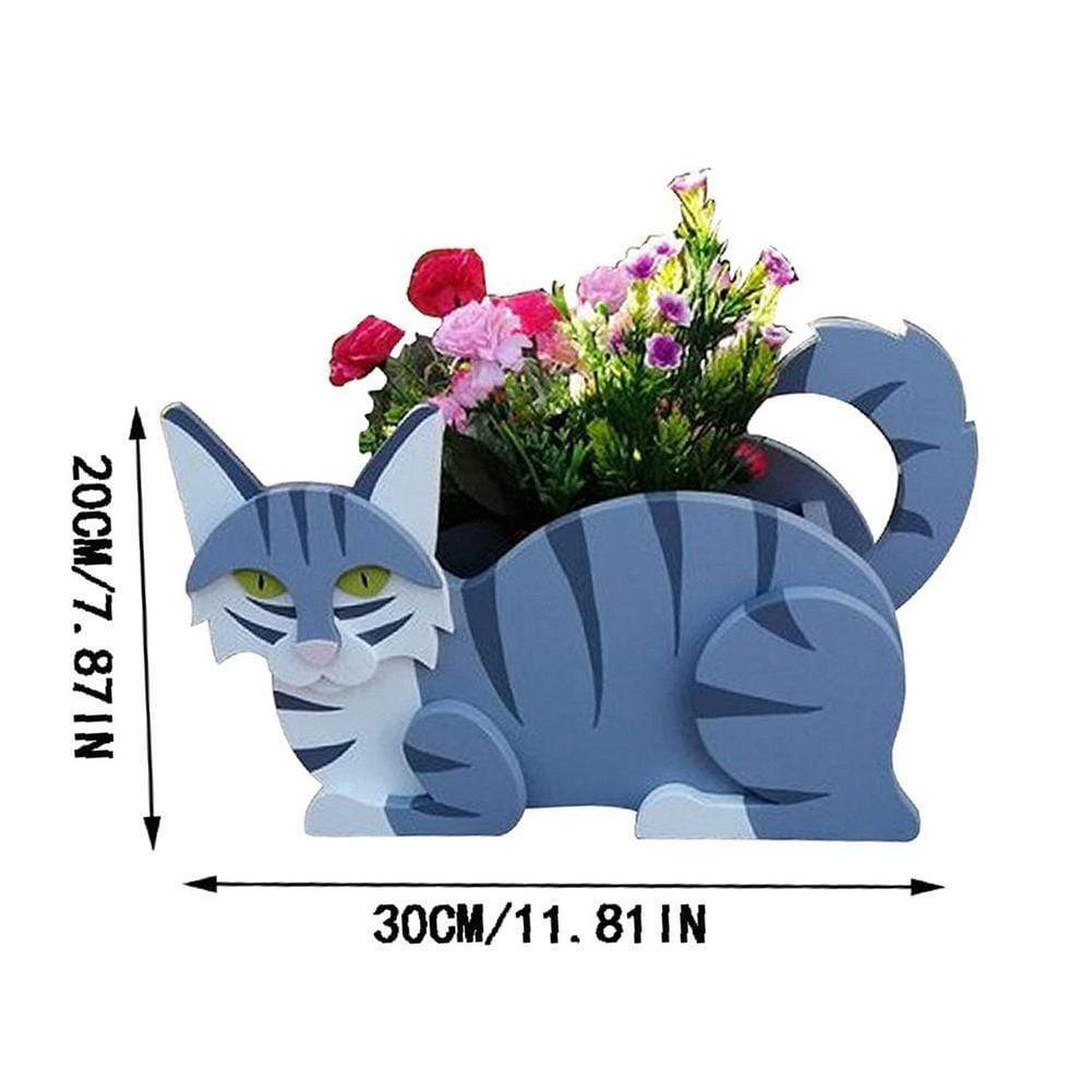 Cute Hand-made Dog-shaped Flower Pots Planter