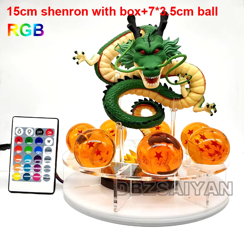 Z Shenron Lamp Super Saiyan Goku Action Figure Shenlong Model Light Base Collection Gift