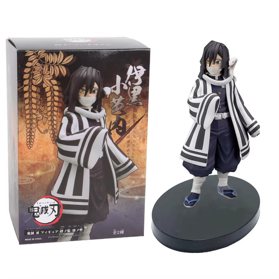 Demon Slayer: Kimetsu No Yaiba PVC Action Figures - Collectible Kamado Tanjirou, Agatsuma Zenitsu & Nezuko Warrior Models