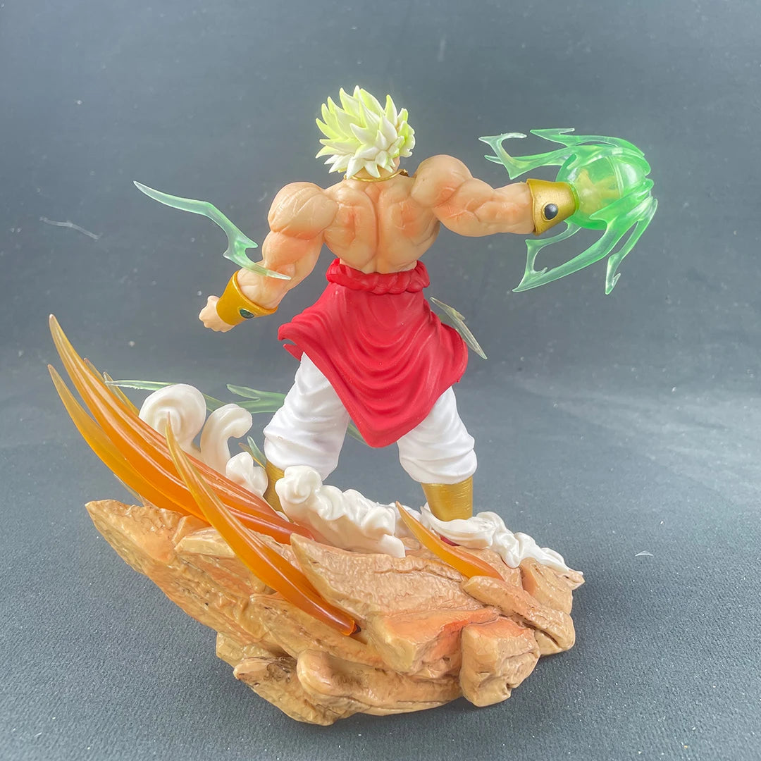 Epic Dragon Ball Broly vs Son Goku 20cm PVC Action Figure - Perfect Collectible Statue & Gift!