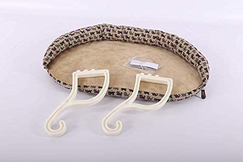 Deluxe Cat Bed with Removable Bolster