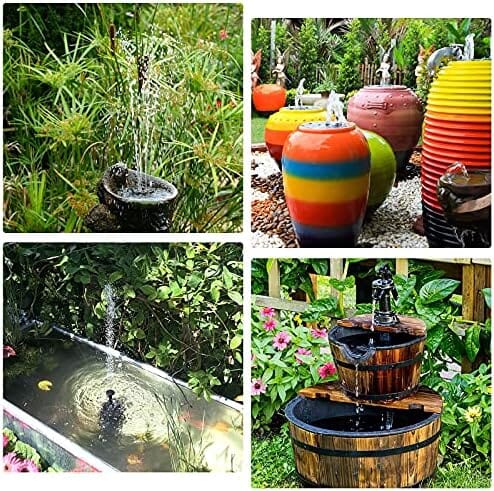 DIY Water Feature Outdoor Fountain for Bird Bath, Ponds, Garden and Fish Tank