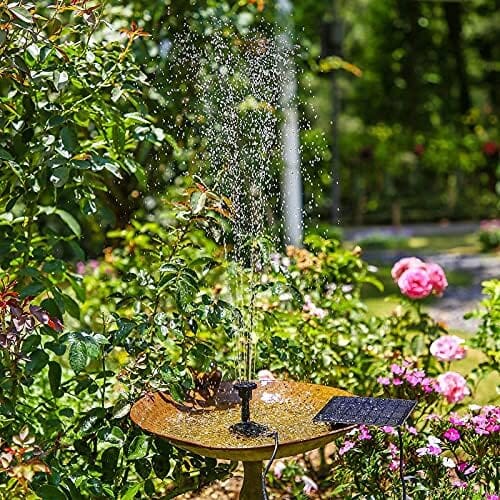 DIY Water Feature Outdoor Fountain for Bird Bath, Ponds, Garden and Fish Tank