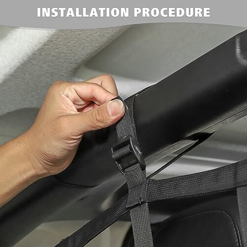 Dog Pet Barrier Back Seat Cargo Net Trunk Organizer with Storage Pockets & Molle System