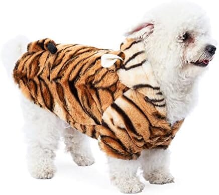 Dog Tiger Pet Costumes Halloween