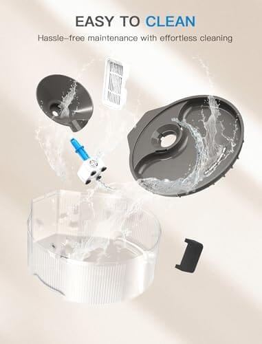Dog Water Fountain Filters for Big Dog Water Bowl Dispenser