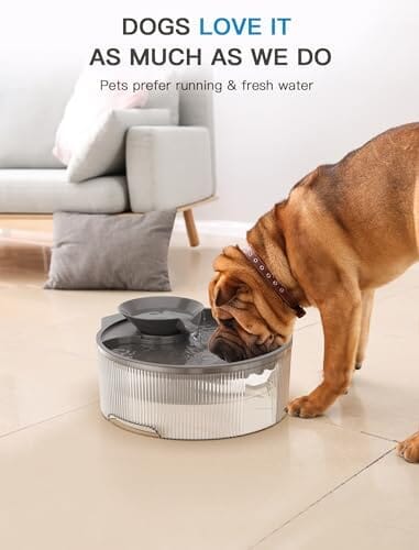 Dog Water Fountain Filters for Big Dog Water Bowl Dispenser