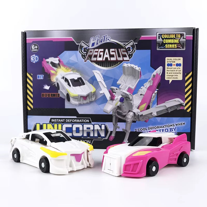Hello Carbot Unicorn Mirinae Prime Unity Series Transforming Action Figure - Ultimate Robot Vehicle Experience!