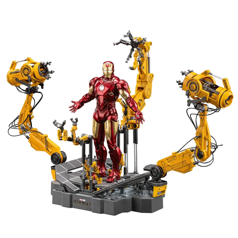 MK4 Iron Man Gantry Original 1/10 Tony Stark Model Action Figure Collectible Toy Gift for Kids