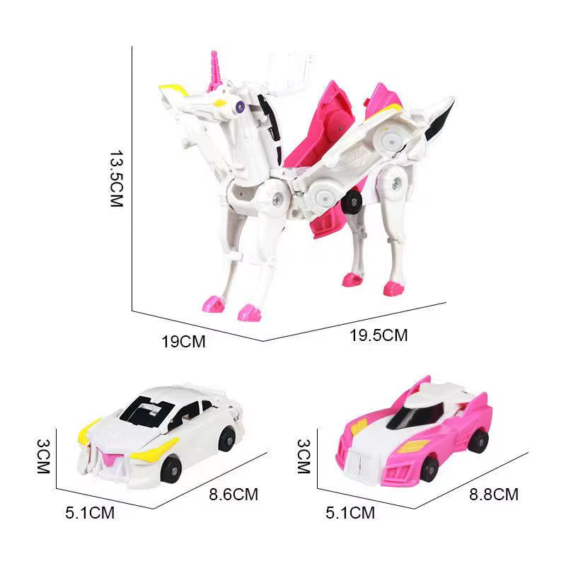 Hello Carbot Unicorn Mirinae Prime Unity Series Transforming Action Figure - Ultimate Robot Vehicle Experience!