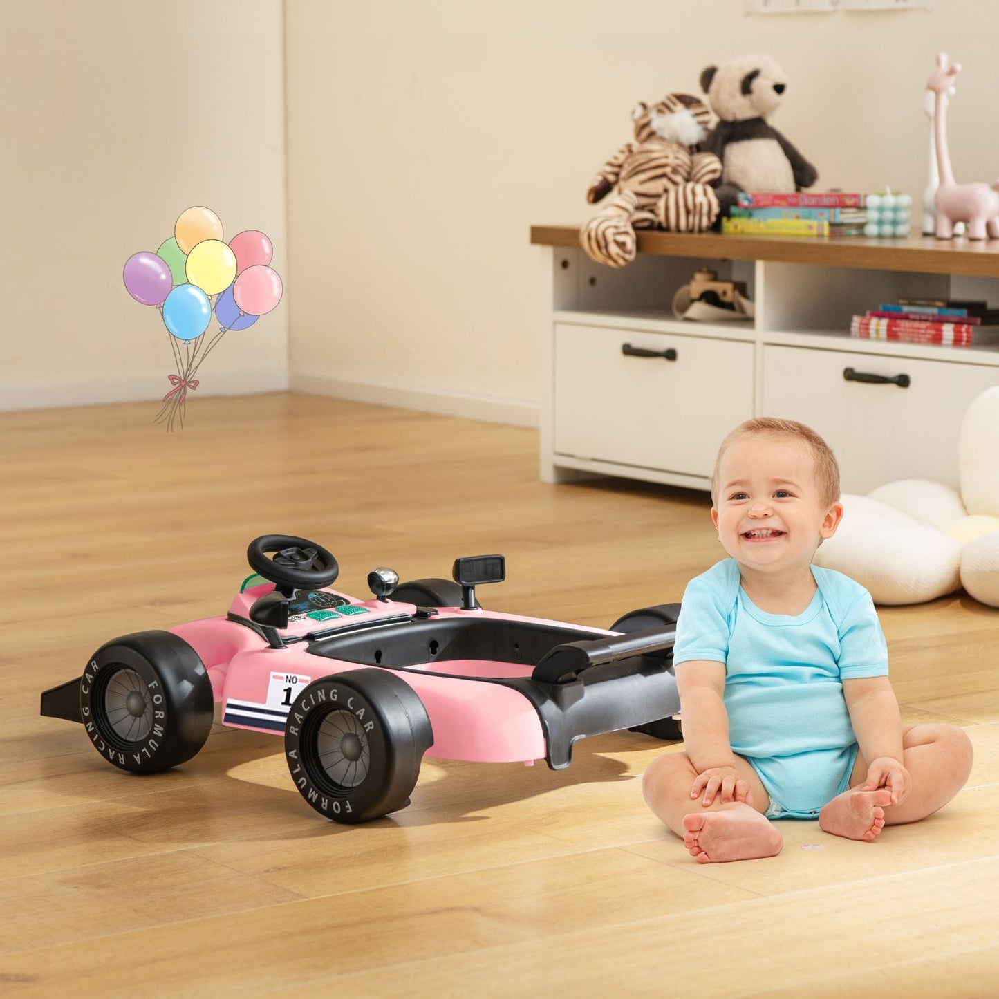 Versatile 4-In-1 Baby Push Walker