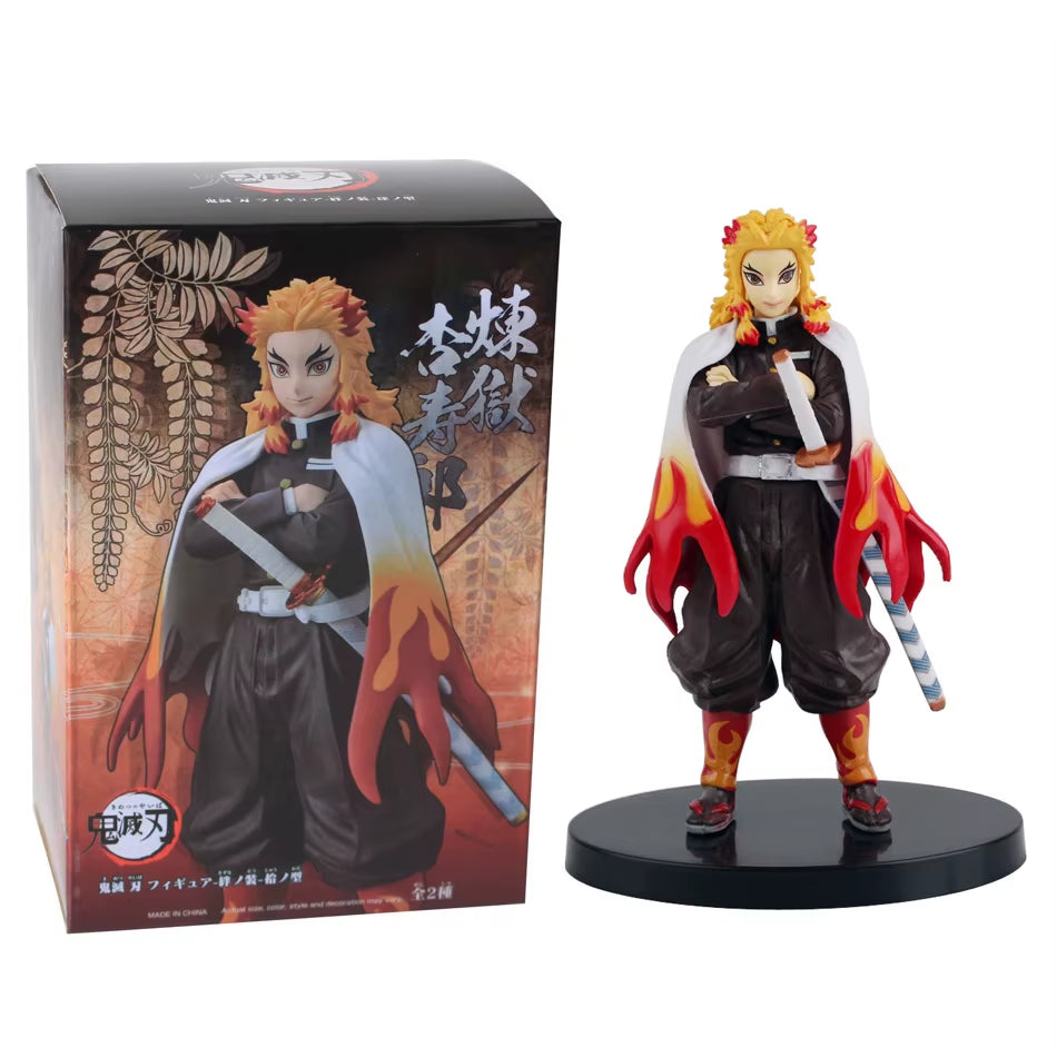 Demon Slayer: Kimetsu No Yaiba PVC Action Figures - Collectible Kamado Tanjirou, Agatsuma Zenitsu & Nezuko Warrior Models