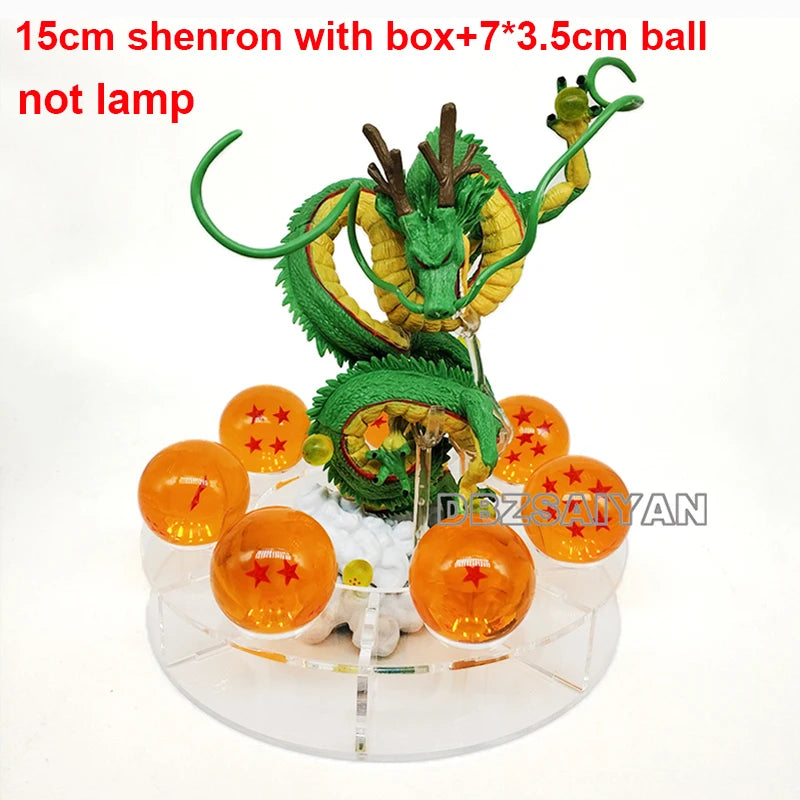 Z Shenron Lamp Super Saiyan Goku Action Figure Shenlong Model Light Base Collection Gift