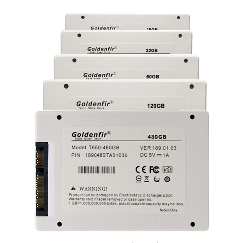 SSD Internal Drive 1TB : Portable Solid State Drive 2.5 SATA III - Fast Speed