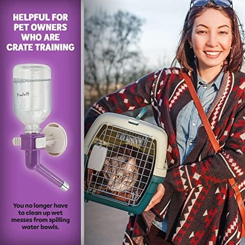 Gravity Hydration Fountain with Spigot Spout for Pets