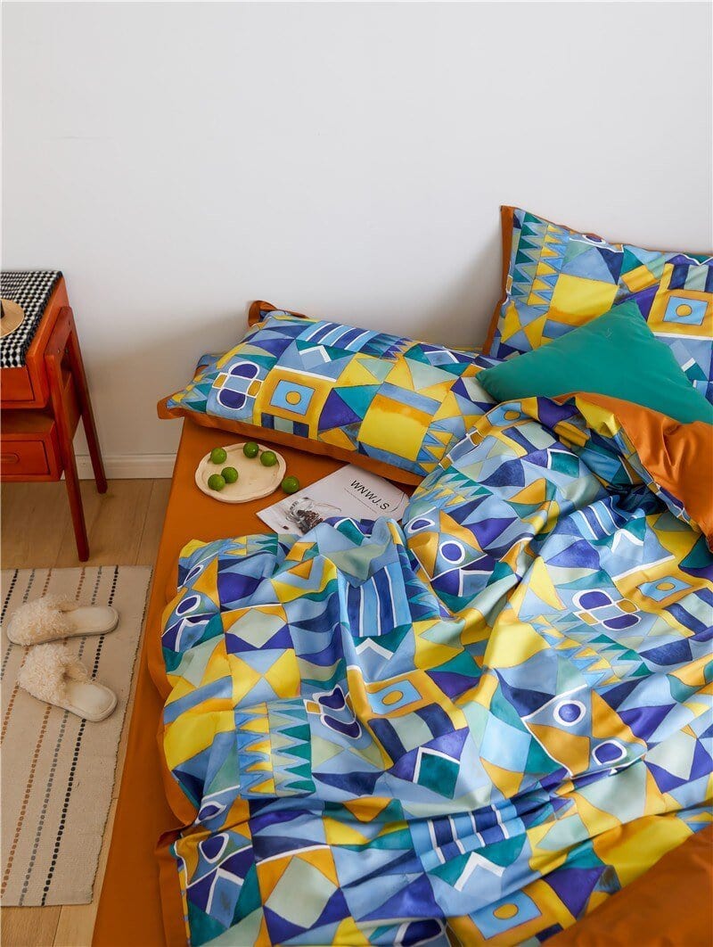 Shapes and Colors Vol. 1 Duvet Cover Set (Long-Staple Sateen Cotton)