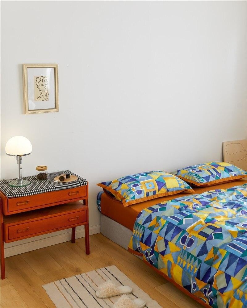 Shapes and Colors Vol. 1 Duvet Cover Set (Long-Staple Sateen Cotton)