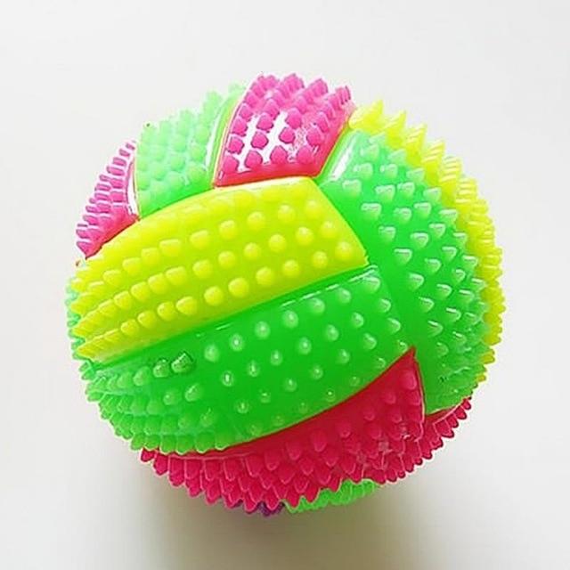 LED Color Changing Dog Squeak Ball