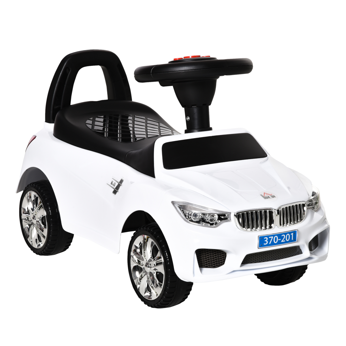Realistic Red Ride-On Car for Toddlers - Safe & Fun Foot-to-Floor Slider