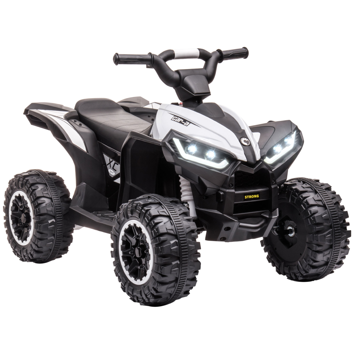 12V Electric Quad Bikes for Kids Ride On Car ATV Toy for 3-5 Years