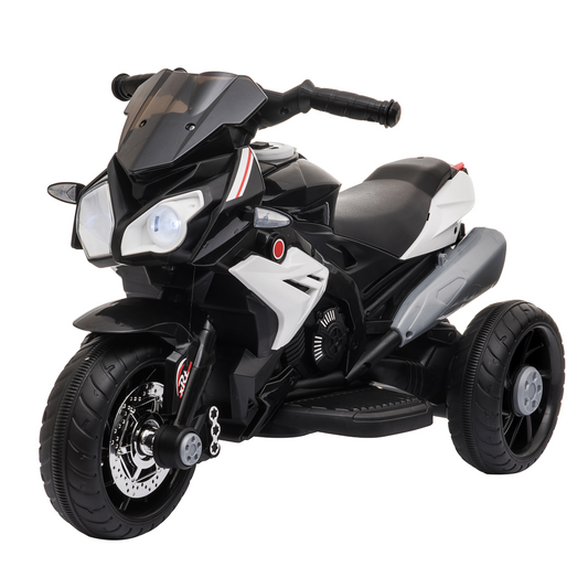 Electric Kids Motorcycle Ride-On with Music & Lights 6V