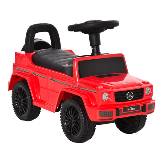 Benz G350 Kids Ride-On Sliding Car with Storage