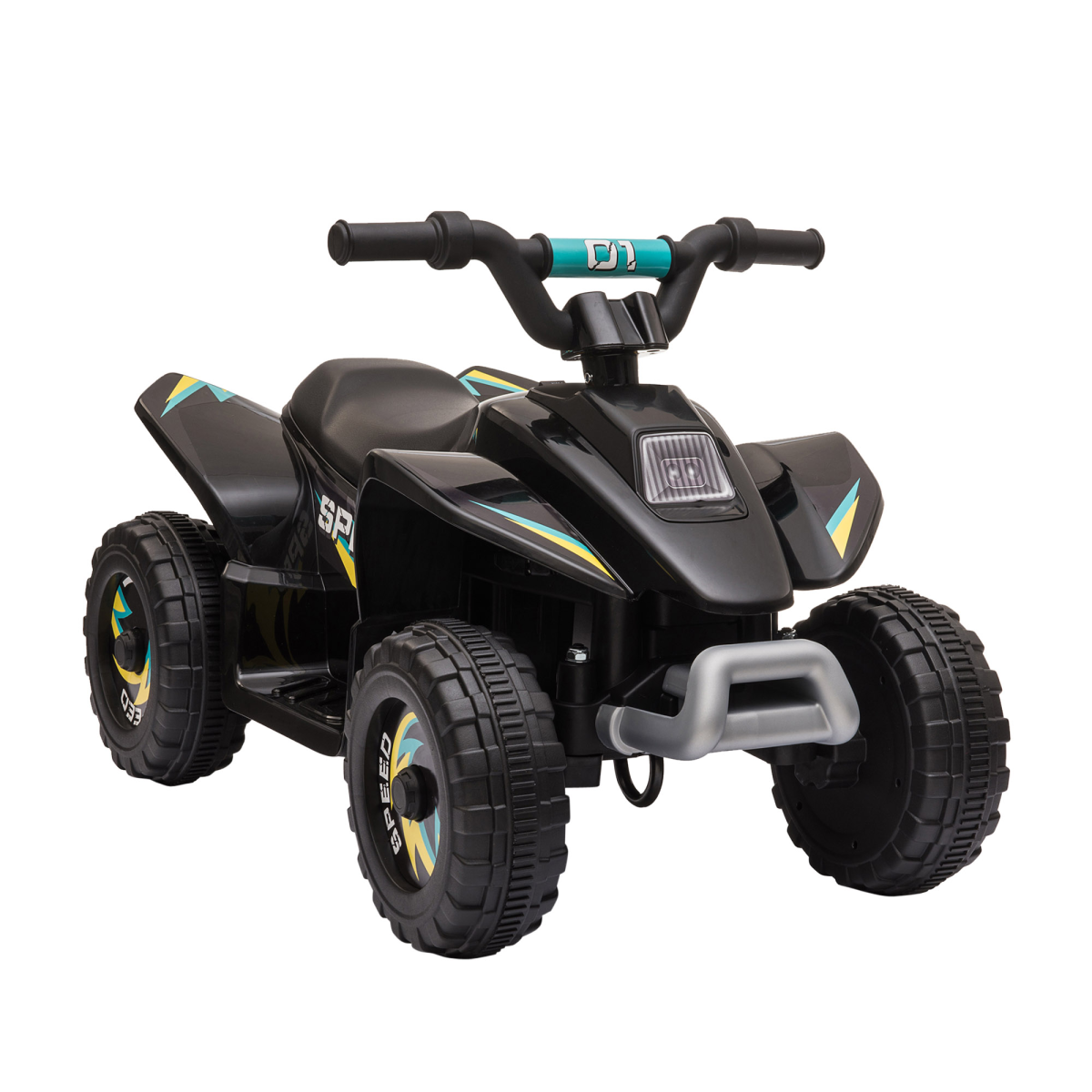 Rev Up Fun: 6V Electric Ride-On Car for Toddlers - Black Adventure Awaits!