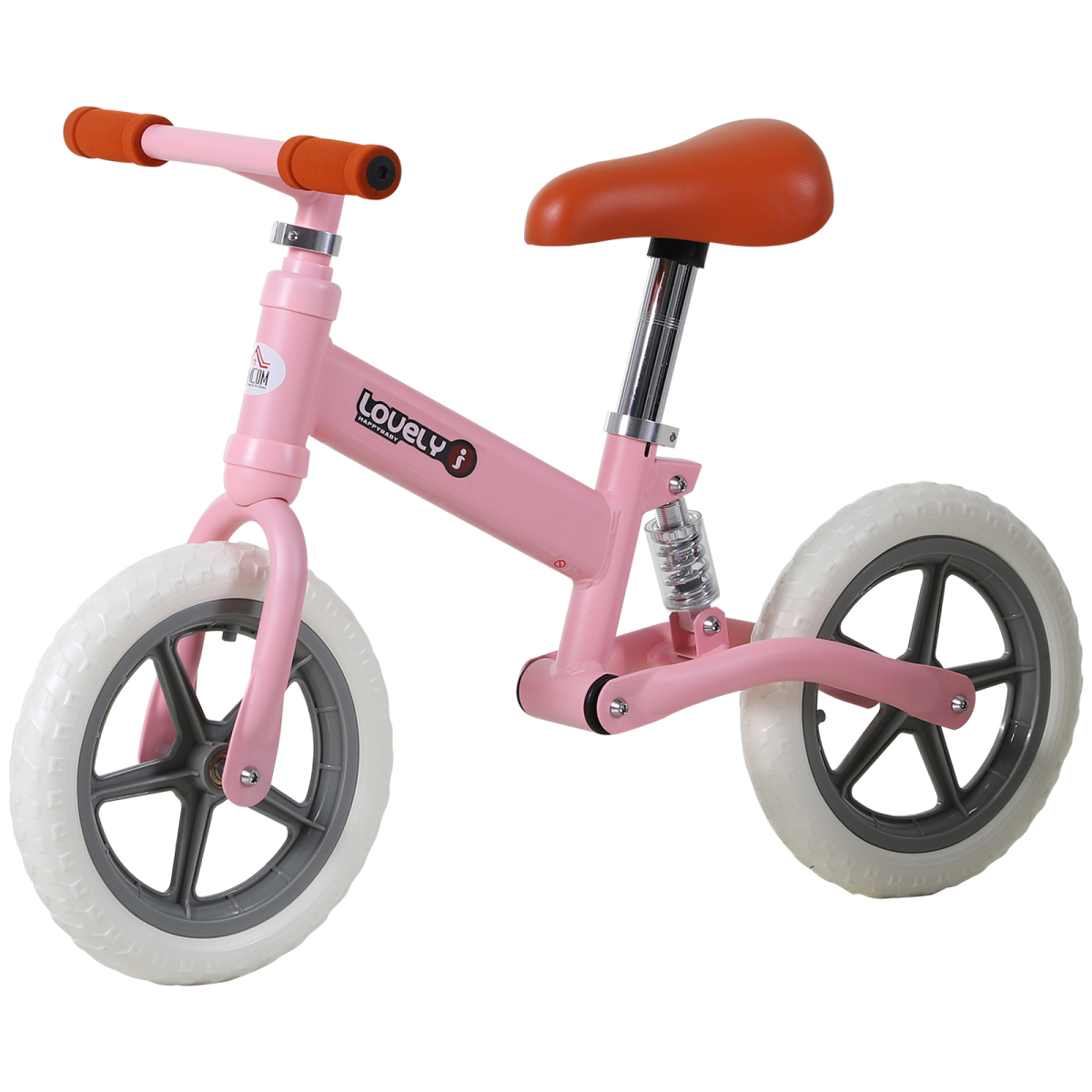 Colorful Kid Balance Bike Adjustable No-Pedal Bicycle for Ages 2-5