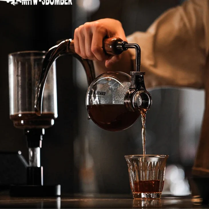 BOMBER Vintage Siphon Coffee Maker