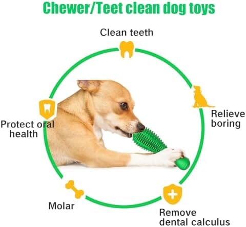 Natural Rubber Tough Hard Dog Interactive Toys