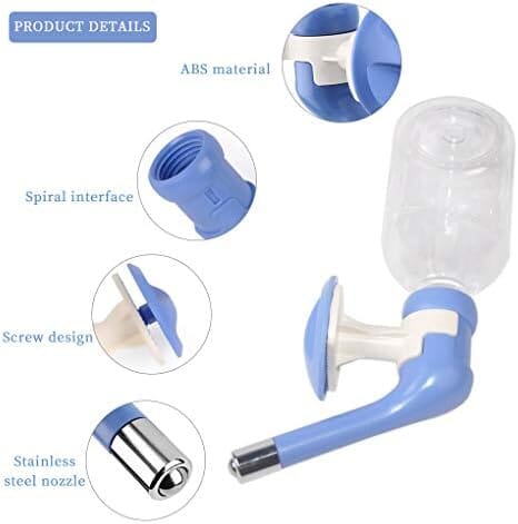 No-drip 350ml Dog Water Dispenser Adjustable and Detachable