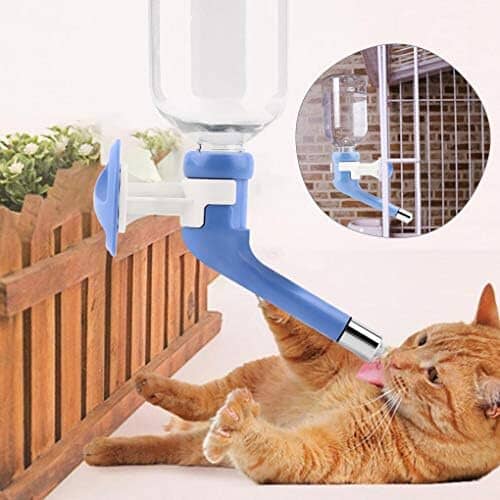 No-drip 350ml Dog Water Dispenser Adjustable and Detachable