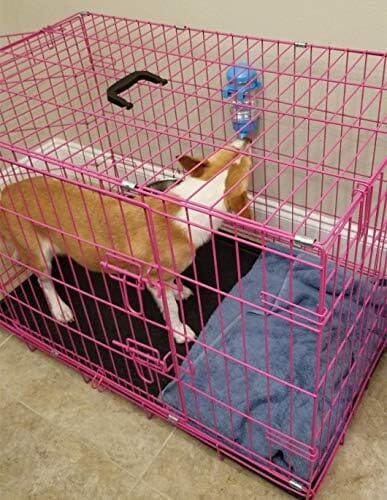 No Drip Dog Kennel Water Bottle Dispenser for Crate