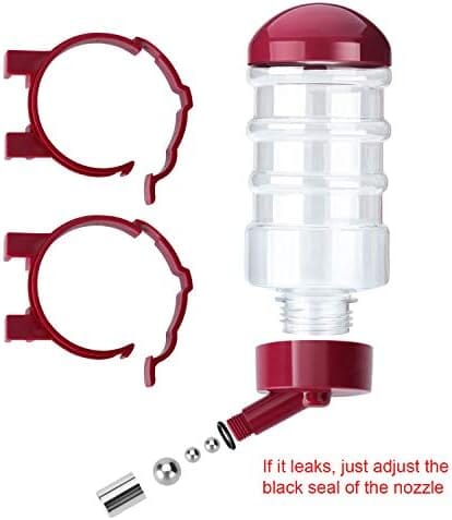 No Drip Dog Kennel Water Bottle Dispenser for Crate