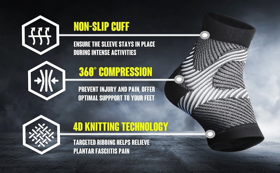 PlantarGuard Ankle Support Socks