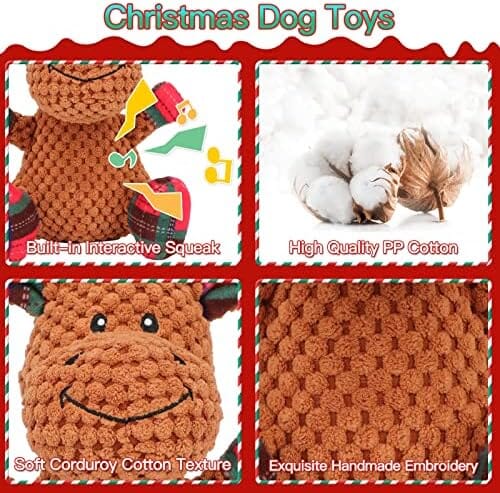 Plush Dog Toys for Cleaning Teeth