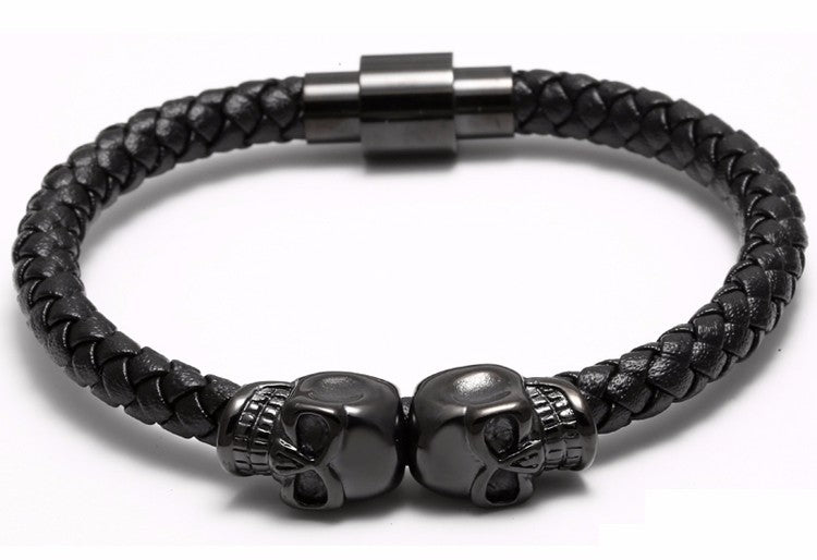 Double Skull Bracelet