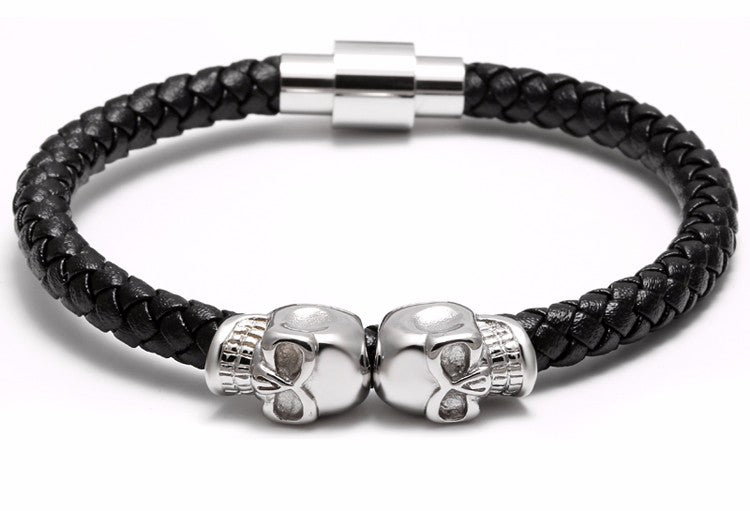 Double Skull Bracelet