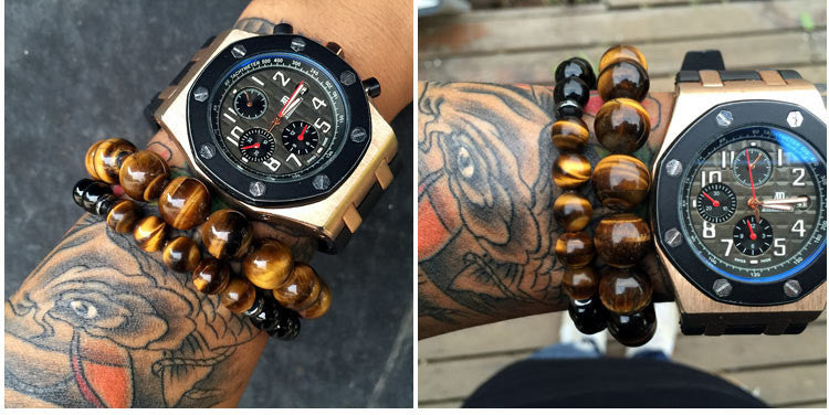 Tiger Eye Natural Stone Bracelets