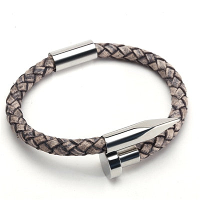 Bullet Leather Bracelet