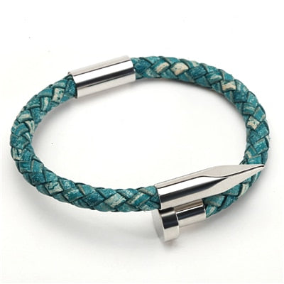 Bullet Leather Bracelet