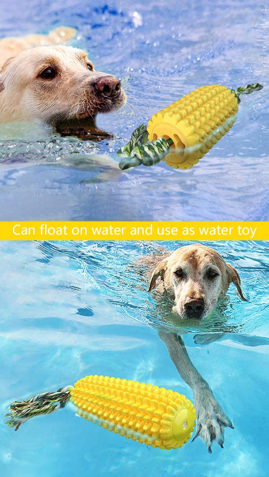 Puppy Toothbrush Clean Teeth Interactive Corn Toys