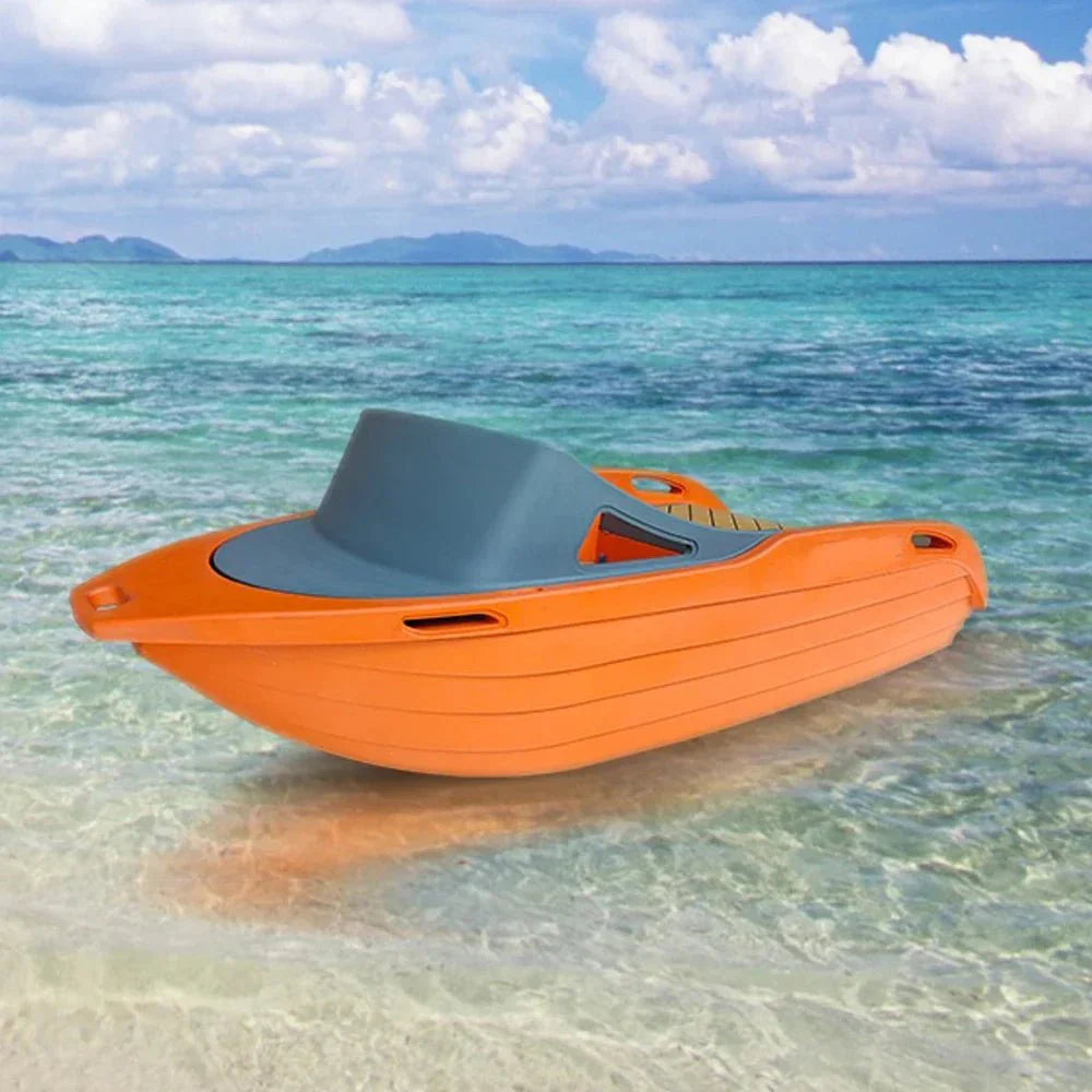 Rushwave 10KW Jet Powered Electric Go-Karting Boat with Three-Speed Adjustable for Lake and River