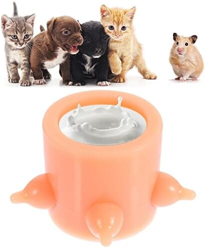Silicone Puppy Nipple Milk Feeder 4 Nipples Feeder