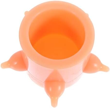 Silicone Puppy Nipple Milk Feeder 4 Nipples Feeder