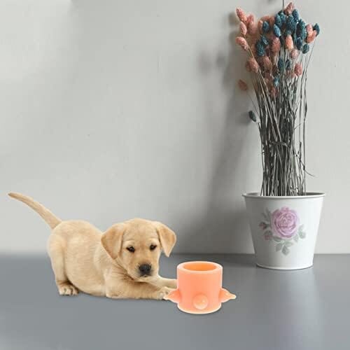 Silicone Puppy Nipple Milk Feeder 4 Nipples Feeder