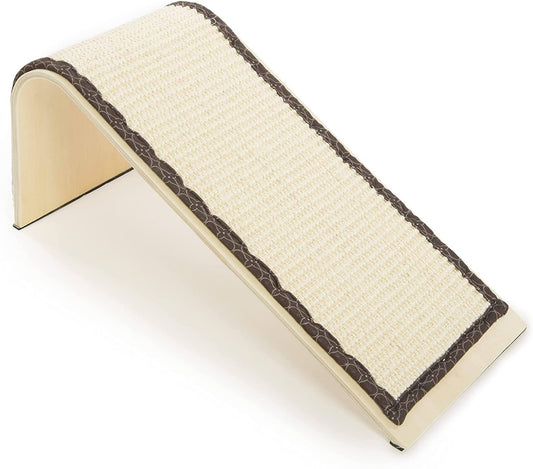 Sisal Angle Ramp Cat Scratcher with Catnip