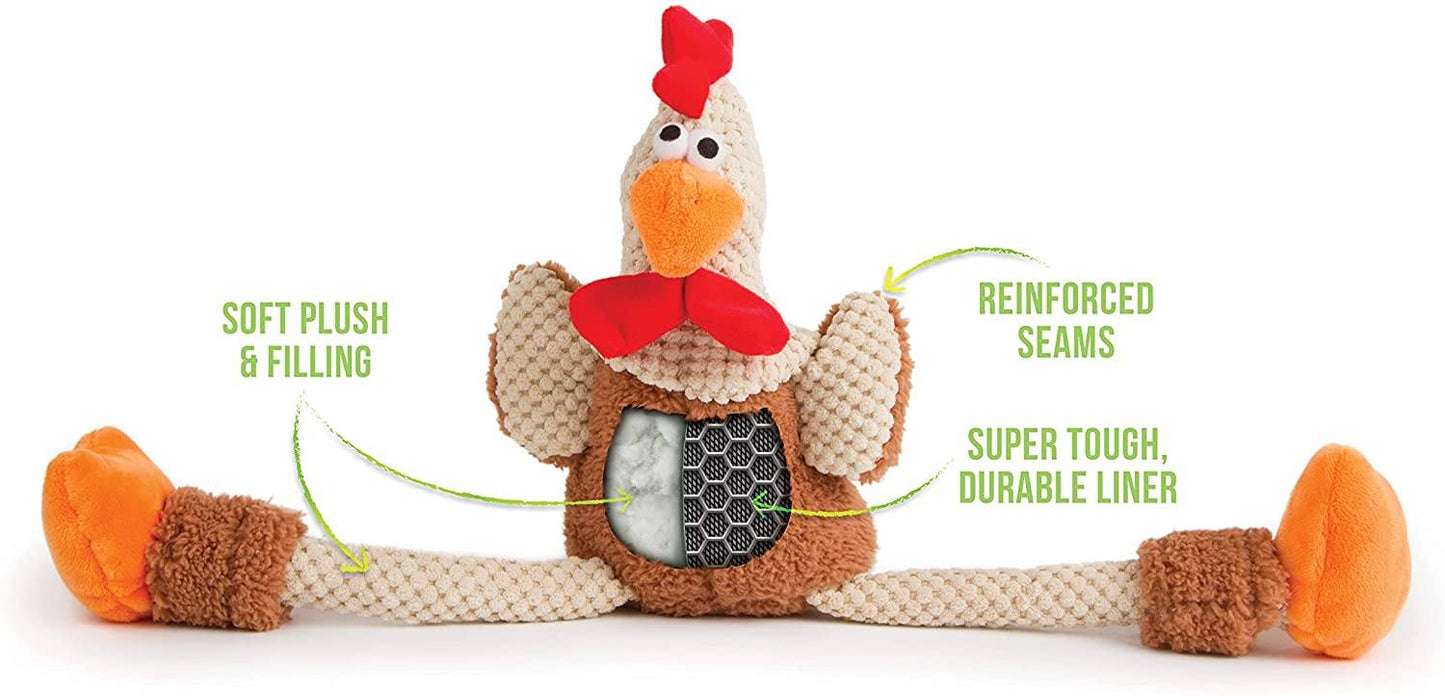 Skinny Rooster Dog Toy